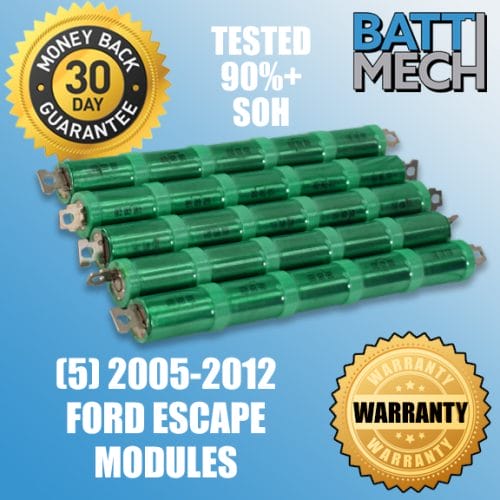 (5) 2005-2012 FORD ESCAPE BATTERY MODULES