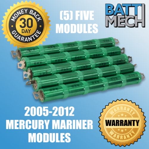 (5) 2005-2012 MERCURY MARINER BATTERY MODULES