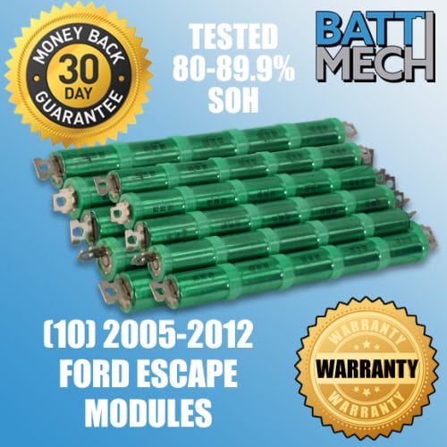 (10) 2005-2012 FORD ESCAPE BATTERY MODULES