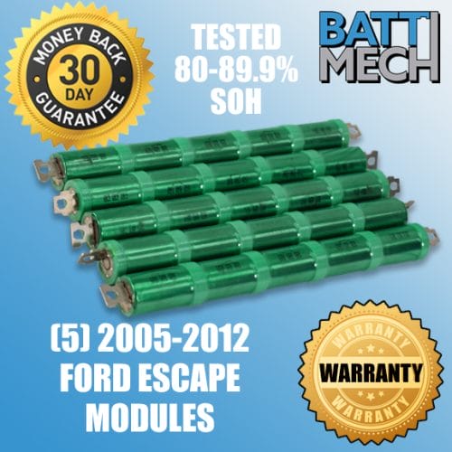 (5) 2005-2012 FORD ESCAPE BATTERY MODULES